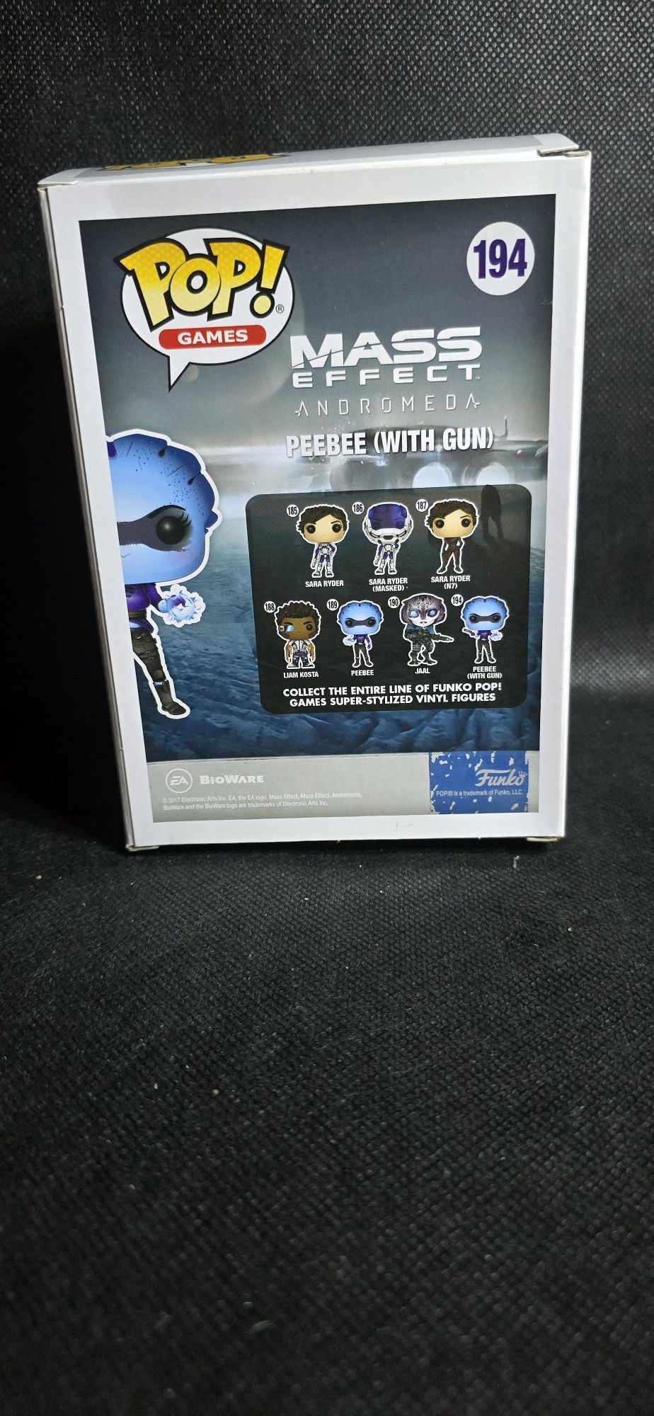 Peebee with gun Mass Effect Andromeda Funko Pop