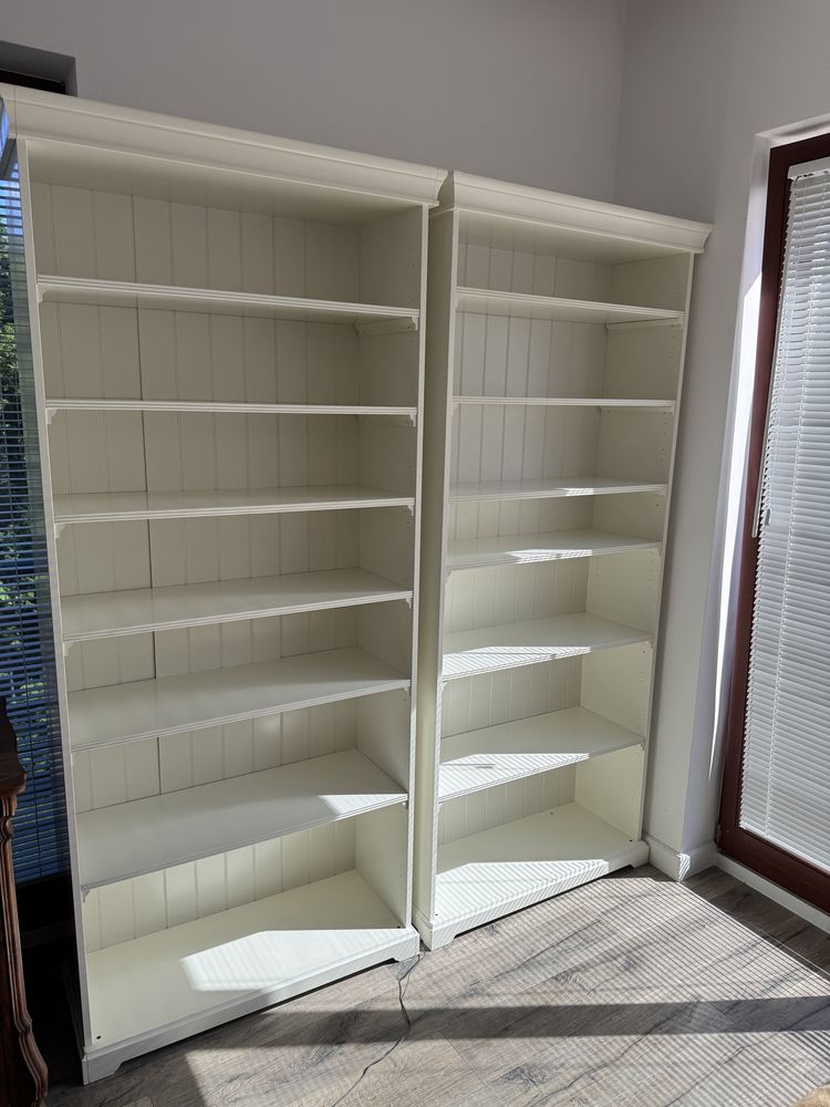 Regał szafa IKEA Liatorp biały dwie sztuki