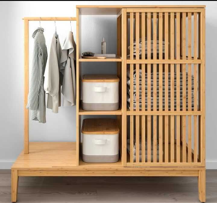 szafa otwarta ikea nordkisa jak nowa