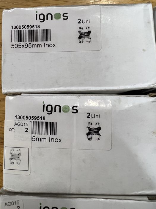 Dobradiças portas invisíveis ocultas ignos - NOVO