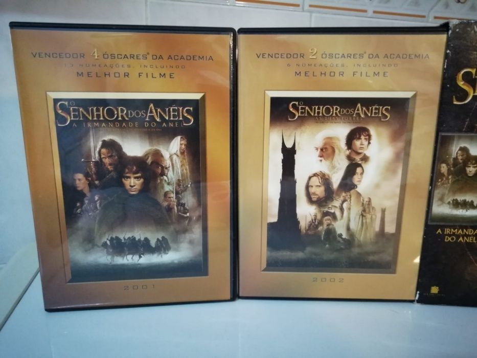 3 Filmes Originais Novos O Senhor Dos Anéis