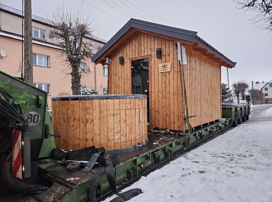 Sauna jacuzzi balia taras oferujemy kredyt lub leasing
