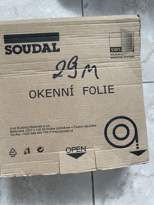 Віконо-монтажна лента С 70 ММ/25 М TOTAL=ПОЛНЫЙ КЛЕЙ