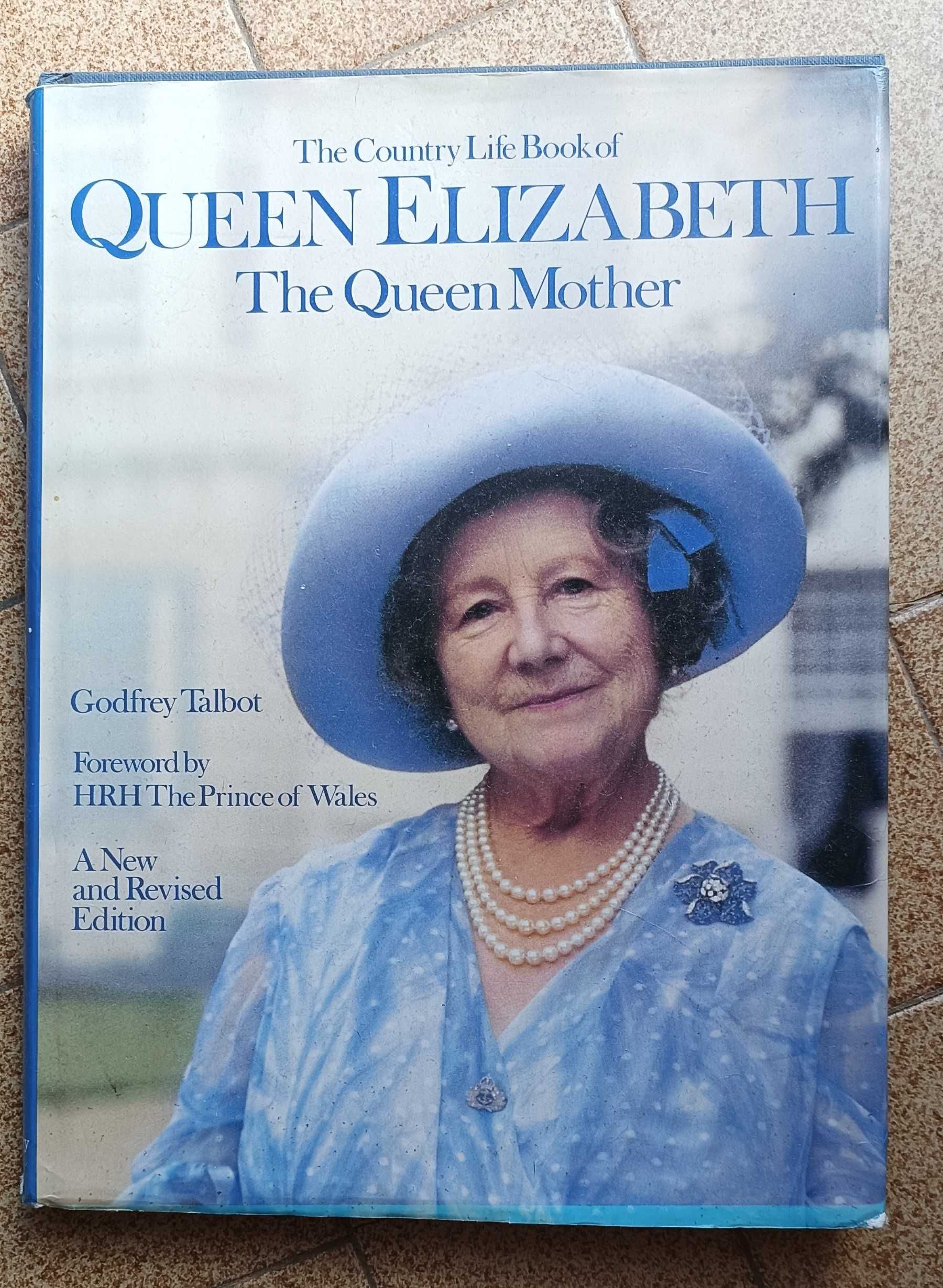 Livro sobre a Rainha Isabel - Queen Elizabeth the Queen Mother
