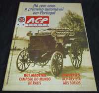 Revista ACP Há Cem Anos o Primeiro Automóvel