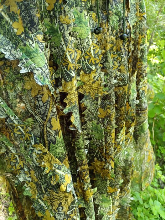 Маскувальний костюм "Пончо" з 3D листям кікімора військова