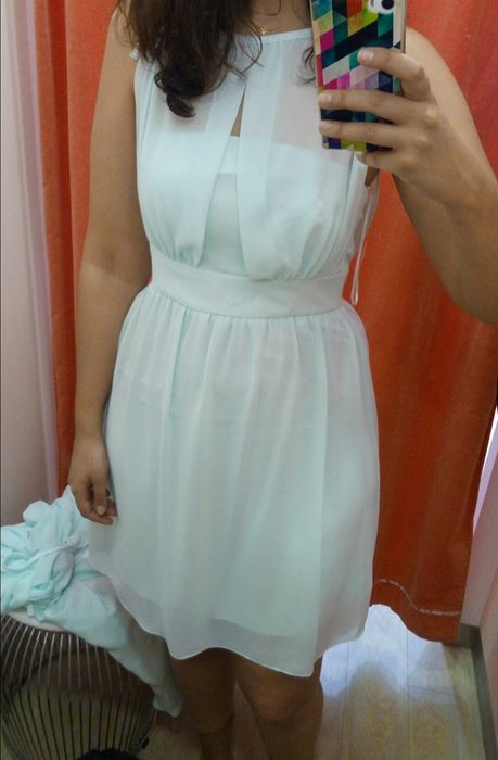 Vestido azul bebé Naf Naf