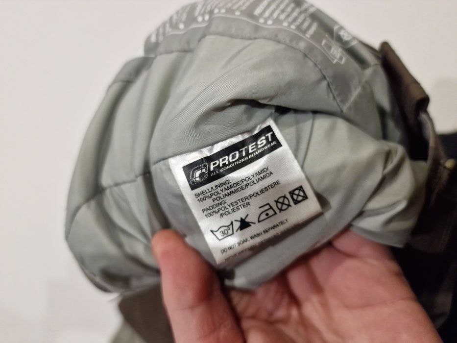 Spodnie Protest narciarskie snowboardowe zimowe ocieplane roz,L,50,52