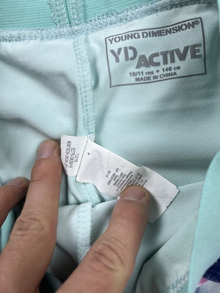 YD Active шорты с лосинами 10/11 лет до 146 см подростковые