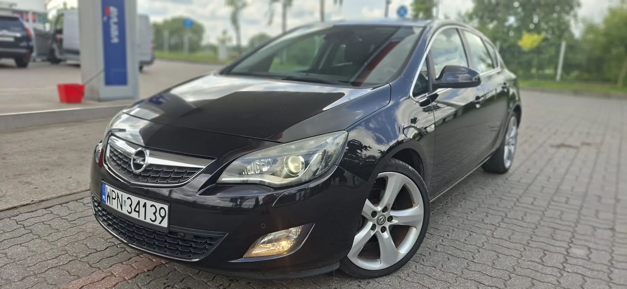 Opel Astra 1.6T 180KM Navi Klima Alu Skóra Serwis Super Stan Gwarancja