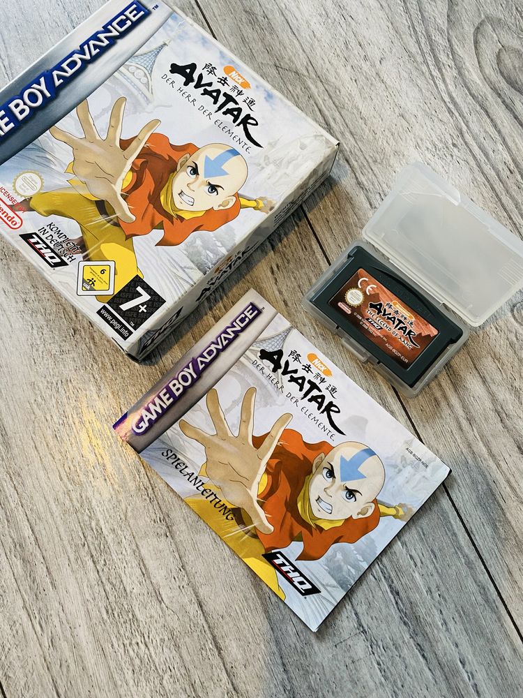 Nintendo Game Boy Advance Avatar Game Gra