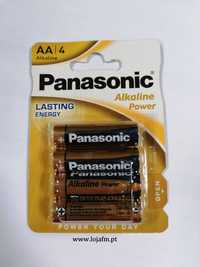 Packs de 4 pilhas Panasonic