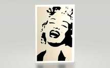 Marilyn Monroe Stencil Plakat filmowy Artystyczny 61x91,5 cm