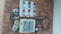 Konsola Super Nintendo. Kpl.okablowania, 2 pady, 6 gier. 100% sprawna.