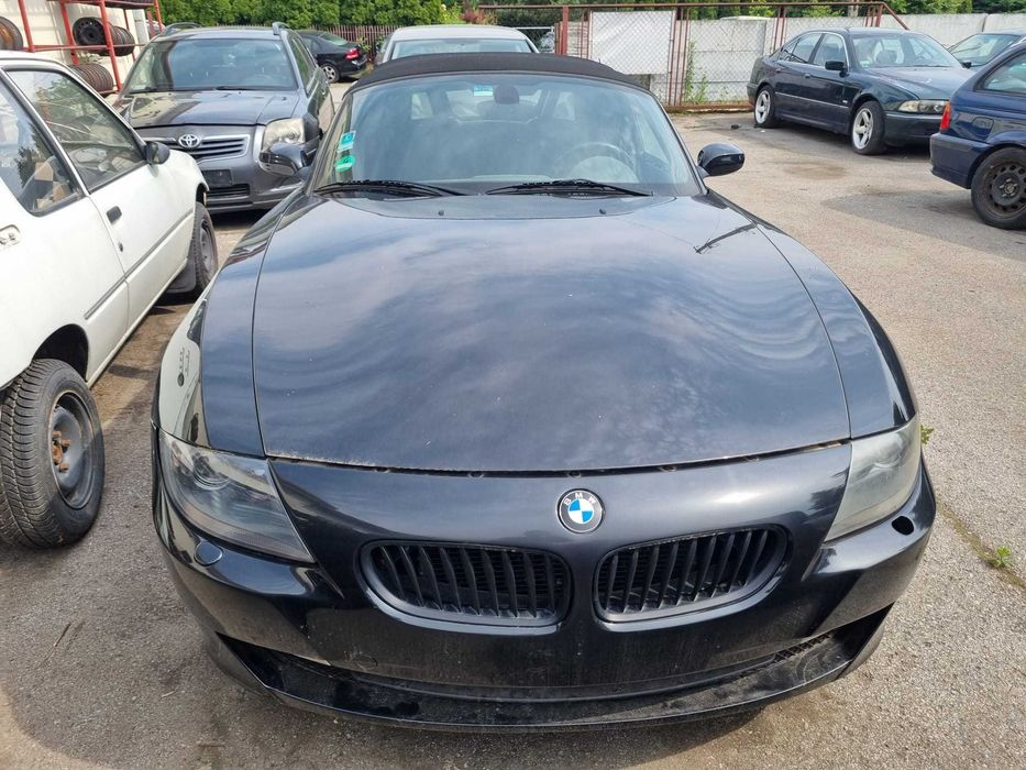 Bmw E85 z4 lift maska  + zderzak 475/9 black sapphire metallic ładne