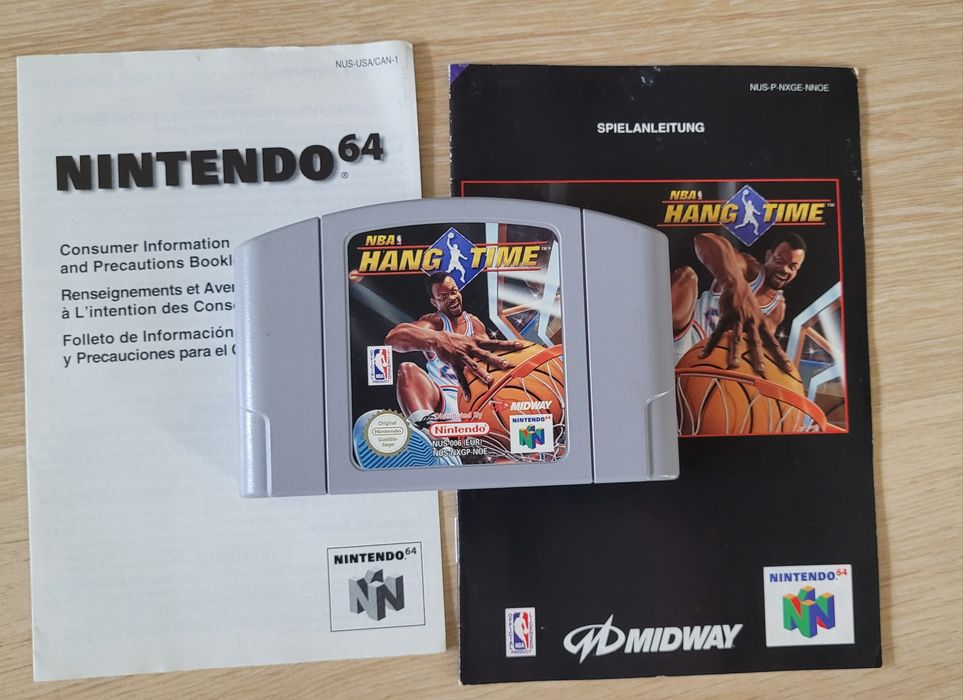 Nba Hang Time 64 + instrukcja