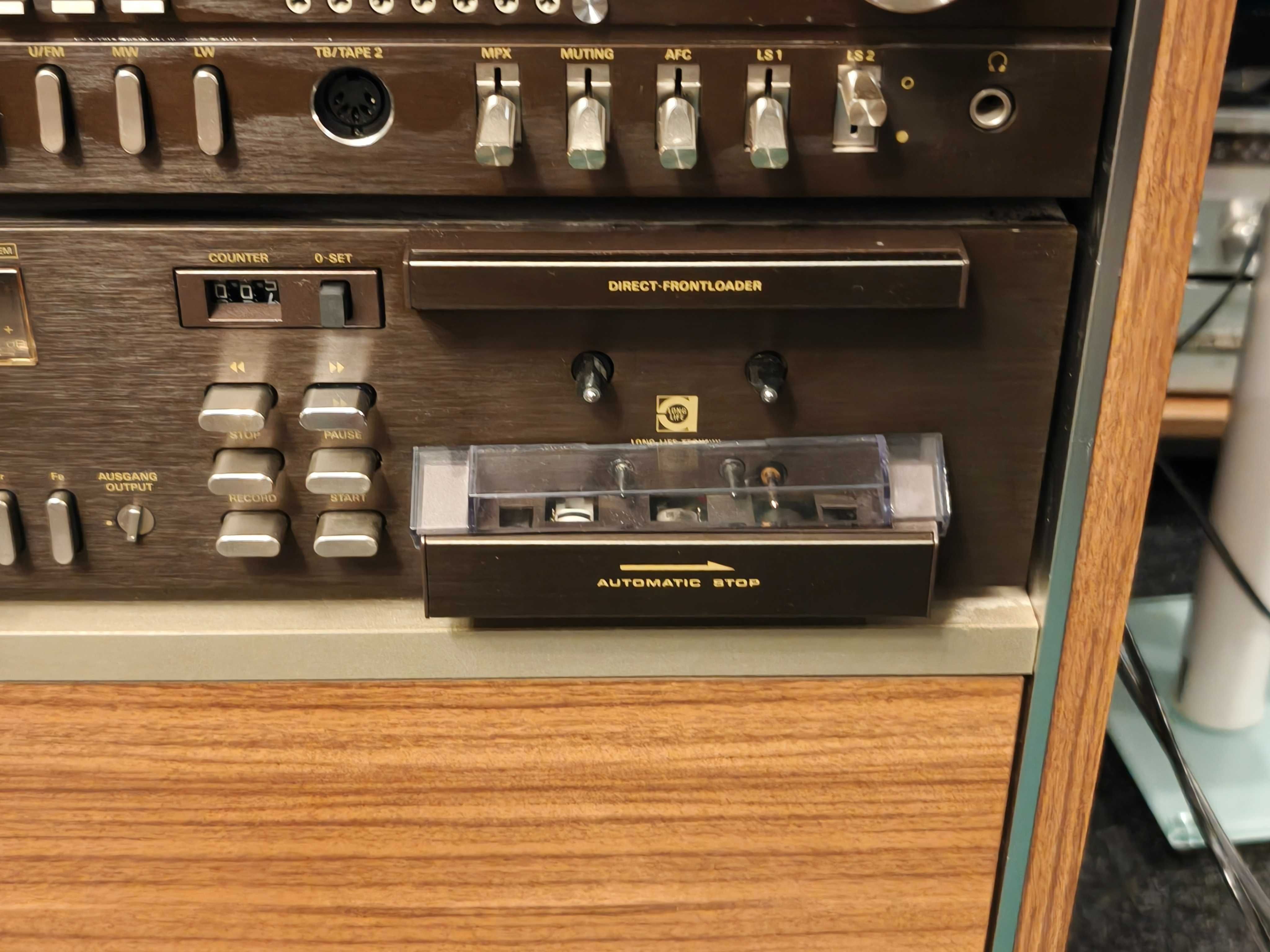 GRUNDIG R-1000 + CF-5000 + ORG Szafka Compact SYSTEM ! uniQ