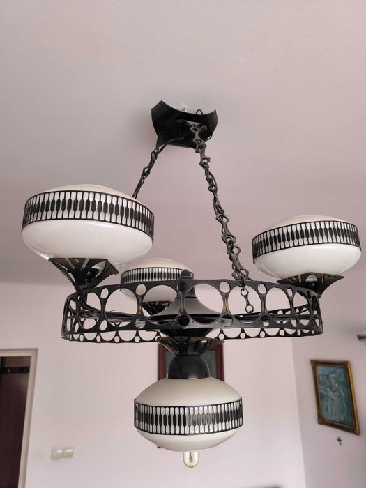 Żyrandol i 3 kinkiety