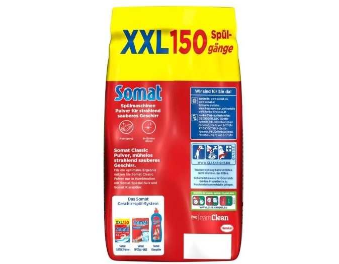 Proszek do zmywarki Somat classic 2,4 kg, z Niemiec