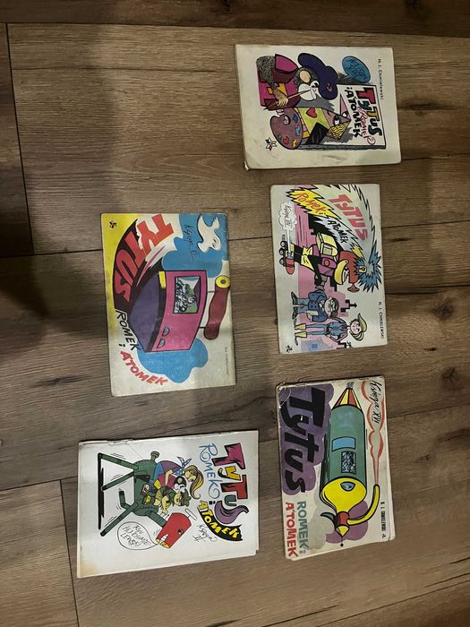 Tytus Romek i A’Tomek – 5 komiksów, lata 80–90, PRL, Papcio Chmiel