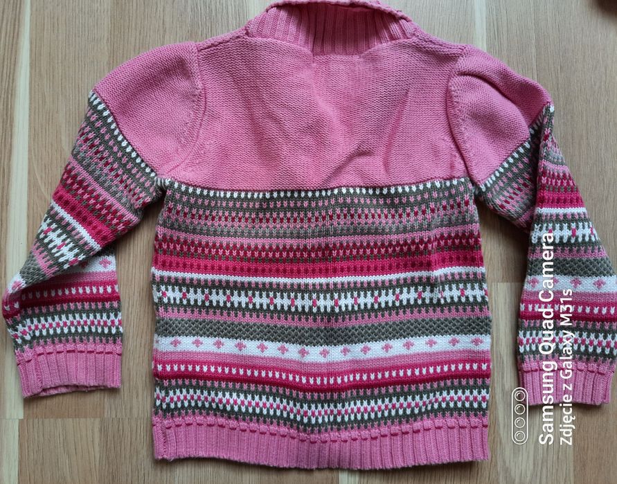 Sweterek dla dziewczynki Little Girl Star rozmiar 86 cm (18 miesięcy)