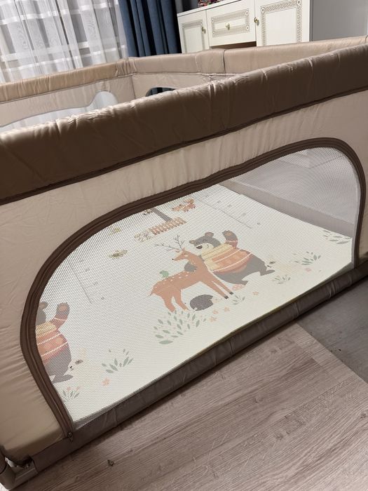 Манеж Lionelo willow biege sand