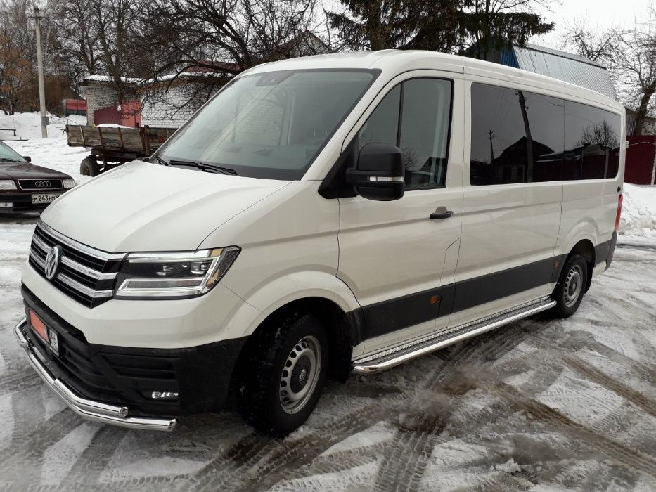 Кенгурятники Пороги Трубы Volkswagen Crafter Sprinter 2006-2017