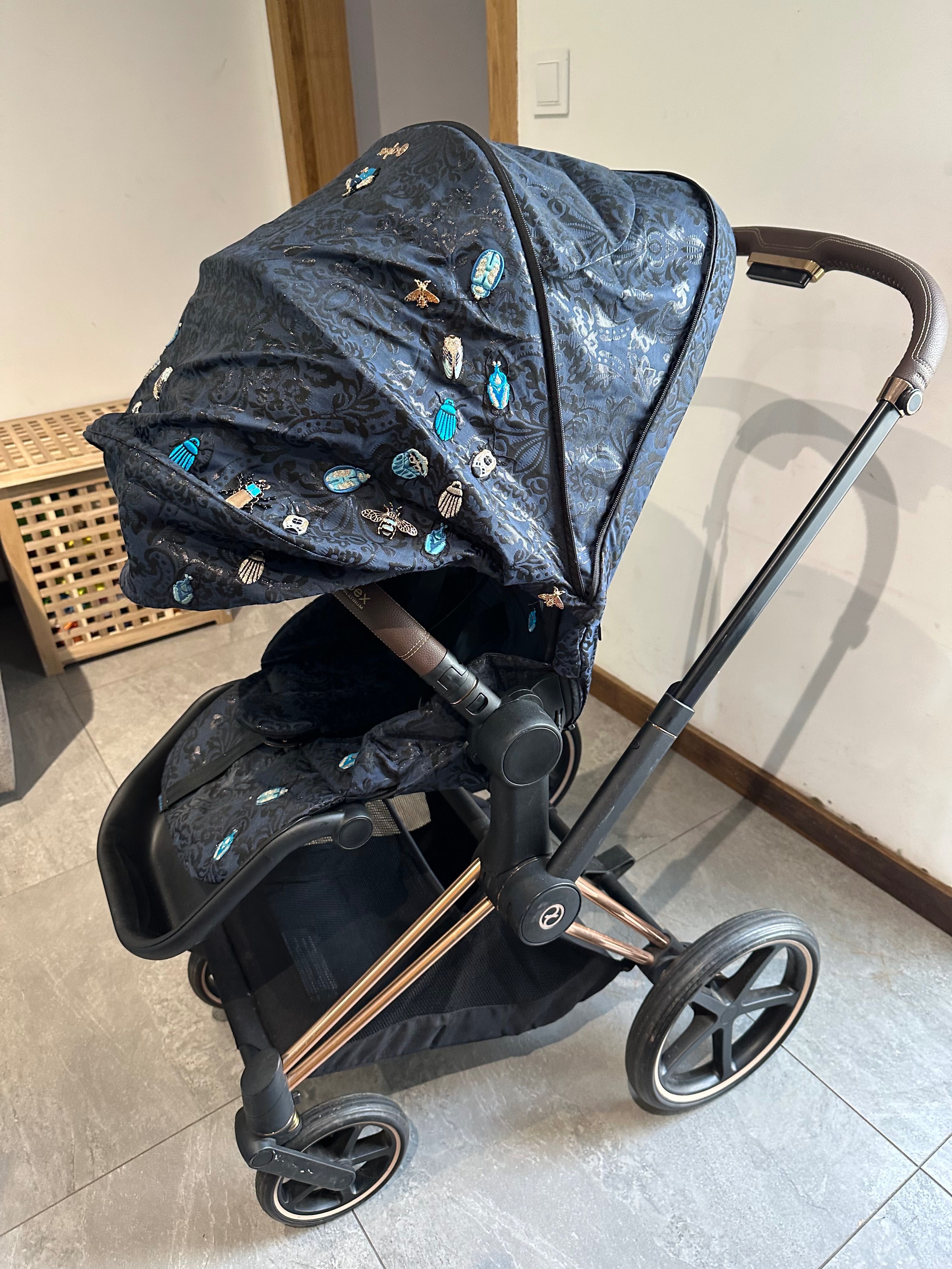 Carrinho bebé Cybex platinum priam rose gold