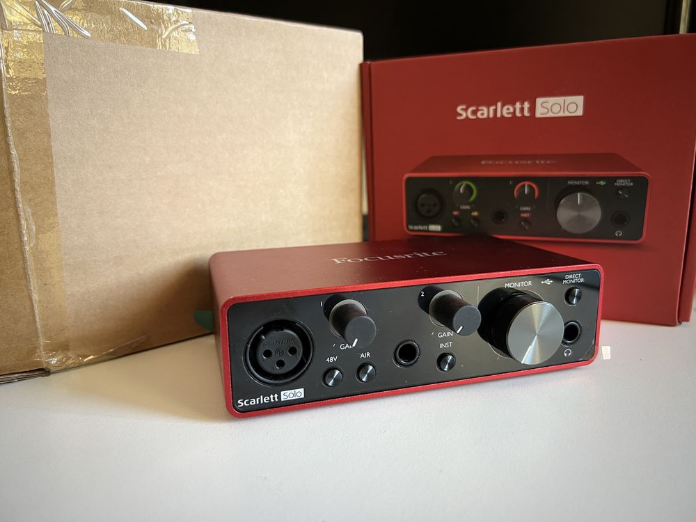 Focusrite Scarlett Solo 3rd Gen
