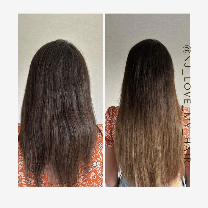 Przedłużanie/ zagęszczenie włosów metodą keratynową