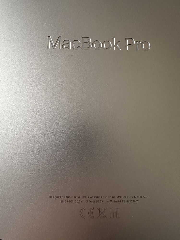 MacBook PRO 14-inch A2918 M3