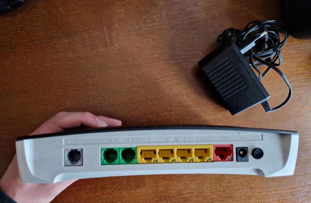 Router esquecido pela Operadora