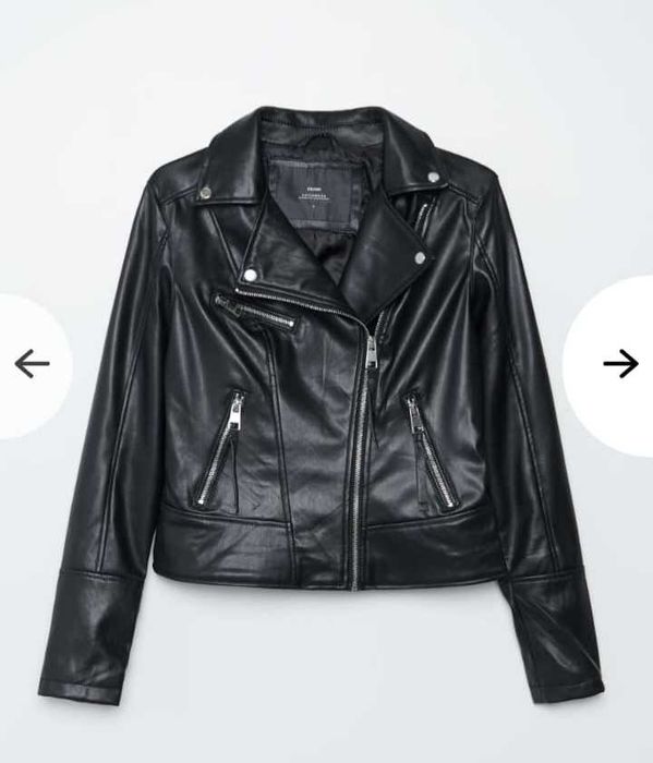 Ramoneska czarna cropp 36