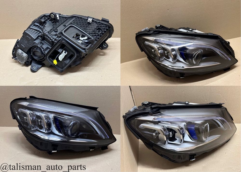 Mercedes C-klass W205 Restyle full led фара передня оптика в наявності