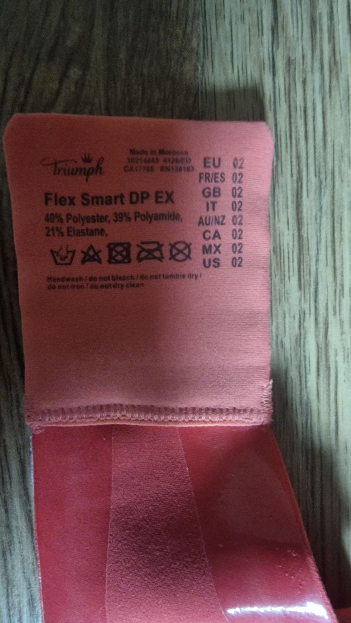 Triumph biustonosz usztywniany różowy Flex  Smart DP EX rozmiar uniwer