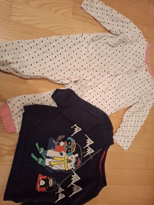 Paka ubranek dla dziewczynki w rozmiarze 86