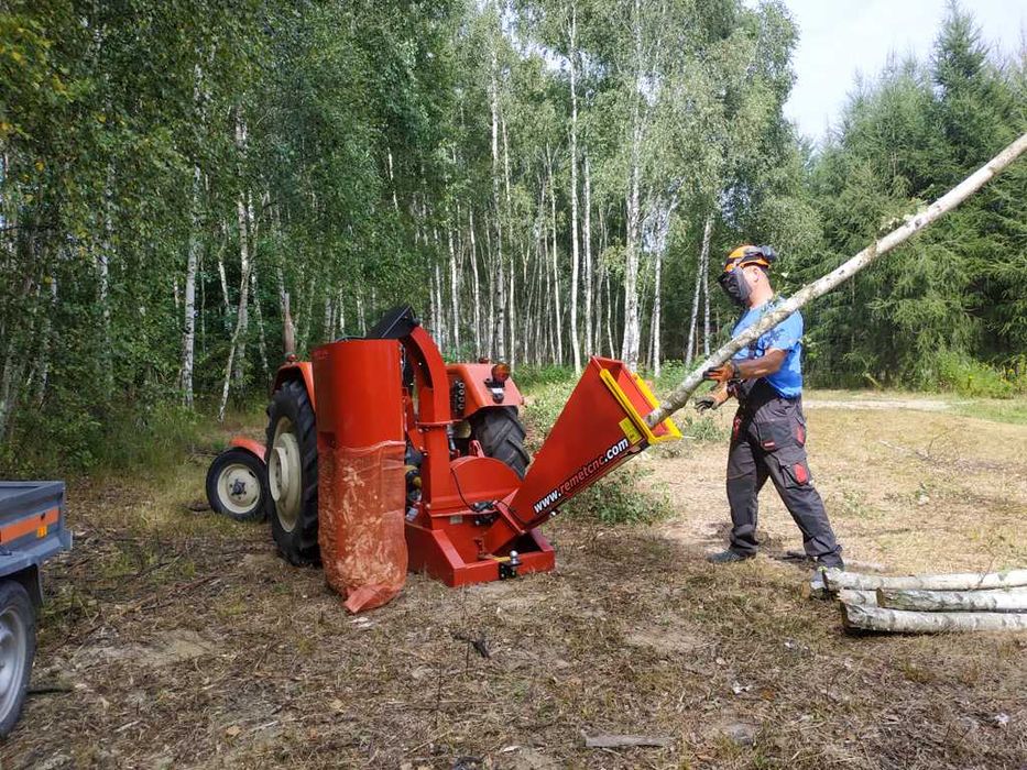 Rębak tarczowy REMET RT-630 === 100% POLSKI rozdrabniacz do gałęzi