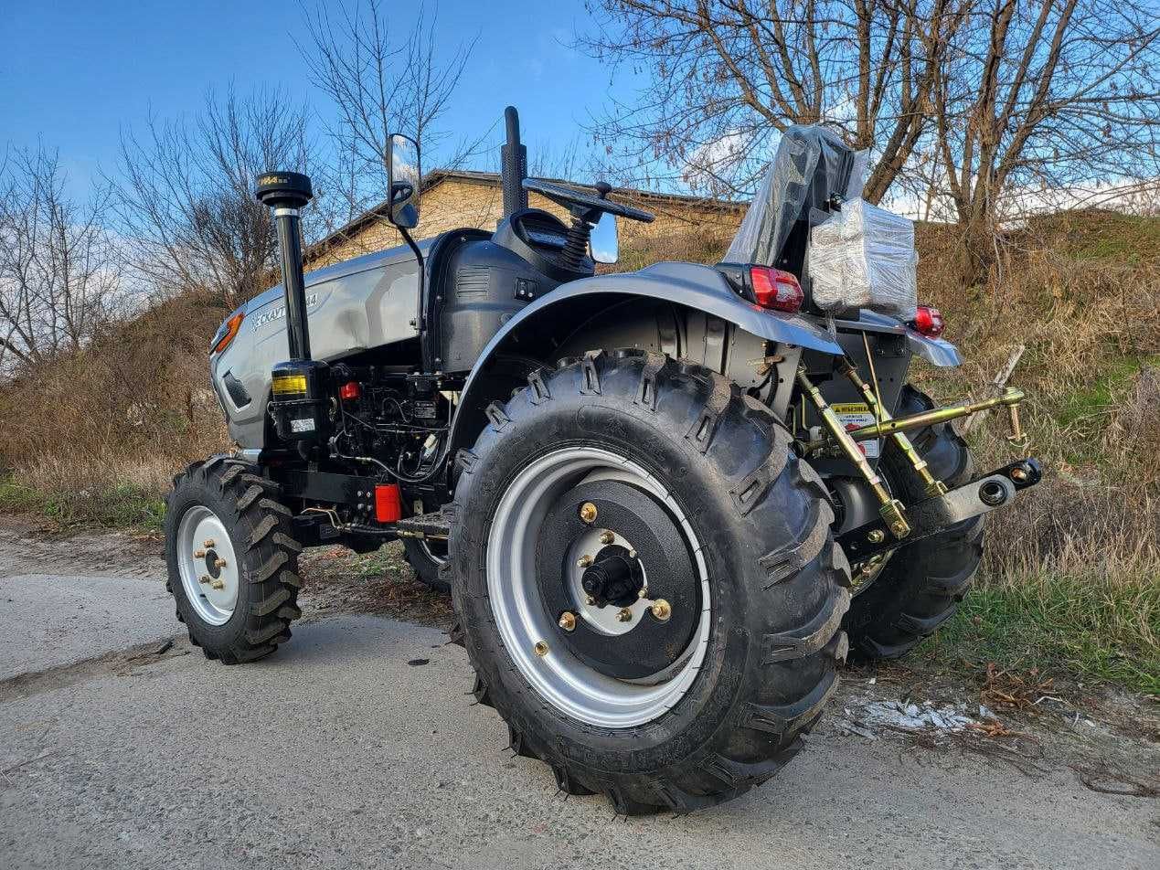 міні-трактор Scout XT 244 з редукторним мостом (3×1)