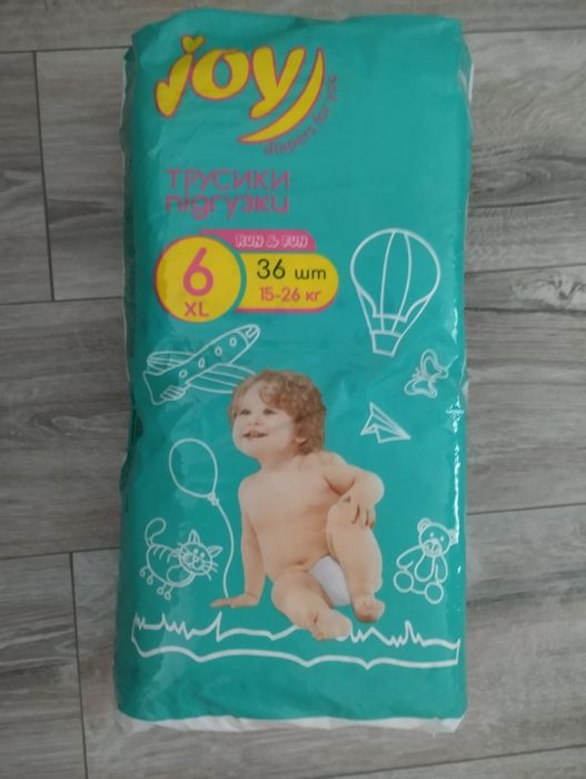 Підгузки -трусики, Joy 6