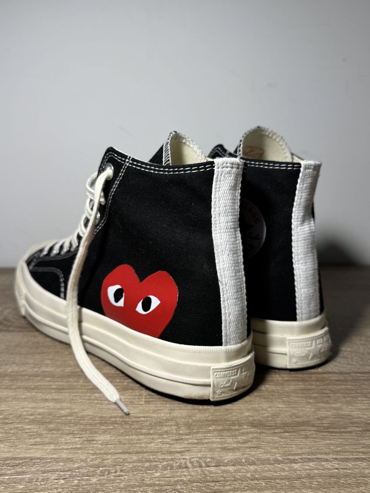 Converse Comme des Garçons Pretas