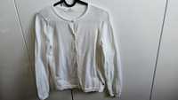 Sweterek H&M biały rozmiar 134/140