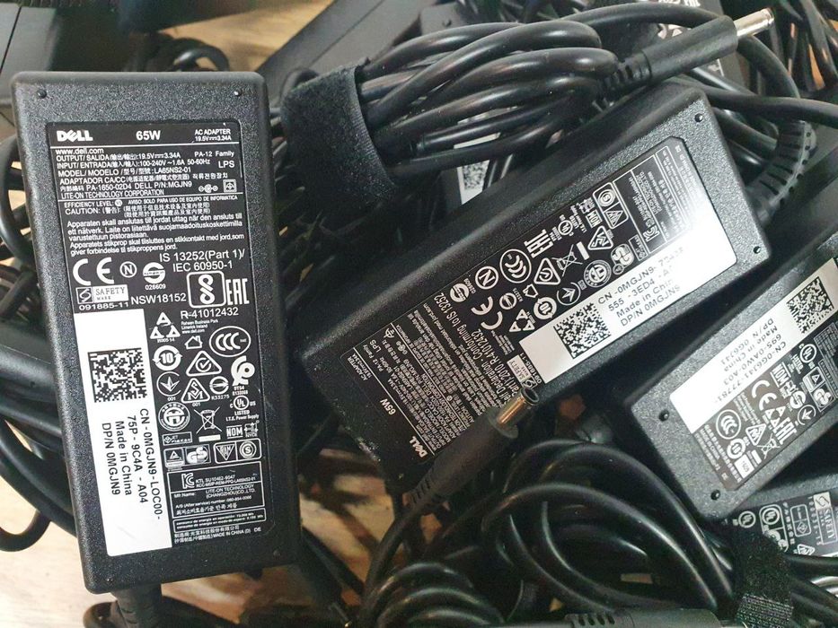 Електрошрот Dell 65W 19,5V 3,34А 4.5х3.0мм оригінал блок живлення