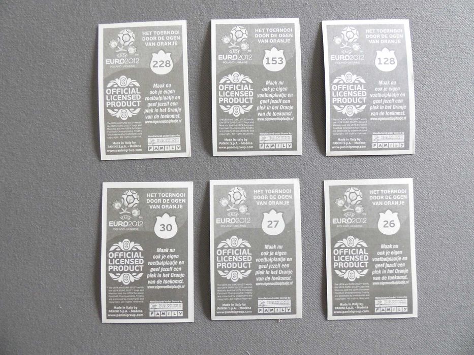 Colecção Portugal Euro 2012 Panini