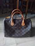 Torebka kuferek - wzór Louis Vuitton.
