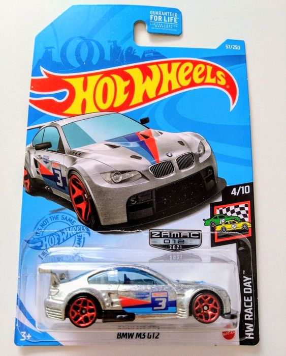 Hot Wheels BMW M3 GT2 / Zamac - model 2021 / PROTEKTOR