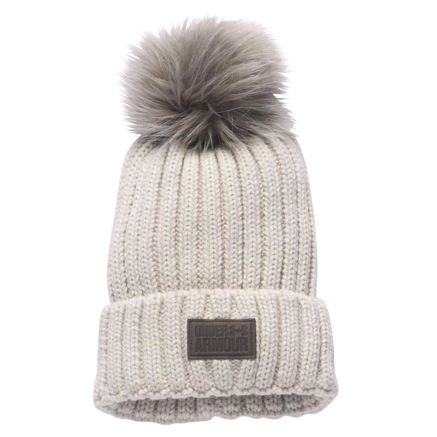 Шапка женская Under Armour Snowcrest Pom Beanie - 100% оригинал