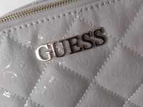 SP Torebka GUESS nowa beżowa monogram listonoszka torba klasyczna