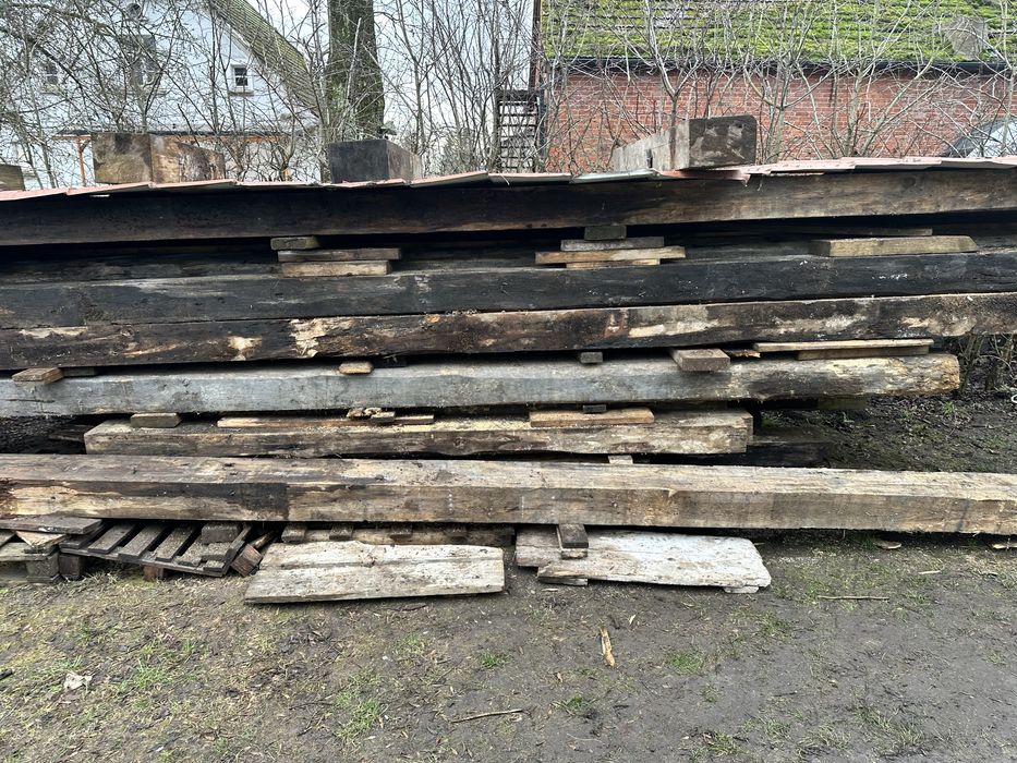 Stare Belki drewniane w bardzo dobrym stanie