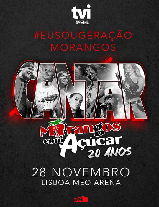 Cantar Morangos - Meo Arena