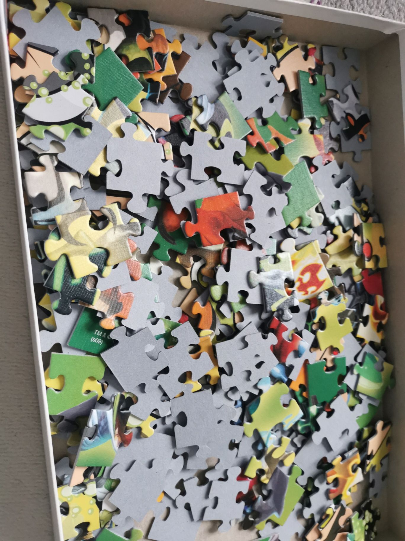 Zestaw Toy story Ben10 puzzle piórnik prezent dla chłopca